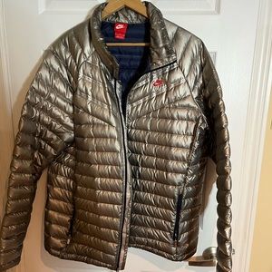 Men’s Silver Nike Shell Jacket